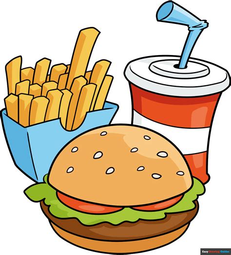 How to Draw Food (with Video Tutorial) .